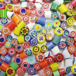 画像3: ミルフィオリ2mmOP  25g（不透明系）