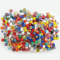 画像2: ミルフィオリ5mmOP  50g（不透明系）