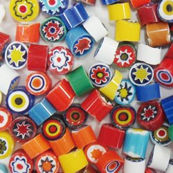 画像3: ミルフィオリ5mmOP  50g（不透明系）