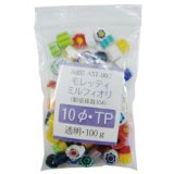 ミルフィオリ10mmTP  100g（透明系）