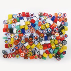 画像2: ミルフィオリ6mmOP  50g（不透明系）