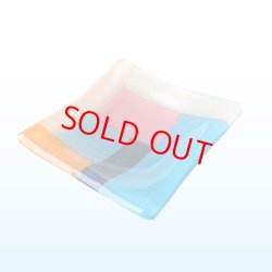 ガラスフュージング小皿