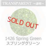 【中フリット50g】  1426 Spring Green