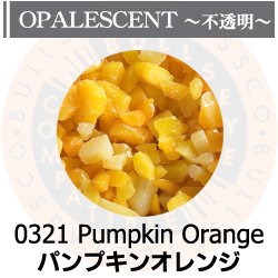 画像1: 【粗フリット50g】  0321 Pumpkin Orange