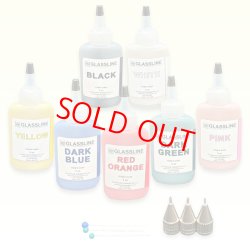 画像1: フュージング絵の具|グラスライン ベーシックセット7