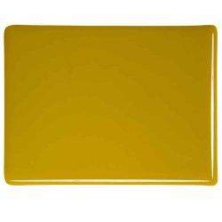画像1: ブルズアイ 0227 ゴールデングリーン【10cm角 2mm不透明】