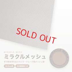 画像1: ミラクルメッシュ 30.5cm角｜手で形を作れるスランプ・ドレープ用メッシュ型