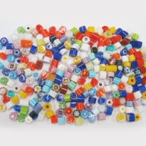 画像2: ミルフィオリ5mmTP  50g（透明系） (2)