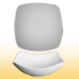 Amazon.co.jp: シンワ 紙皿/業務用 モールドプレート 23cm 50枚