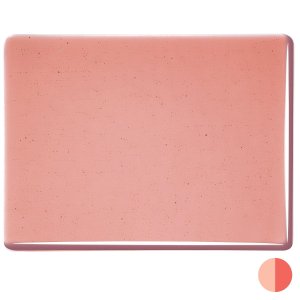 画像1: ブルズアイ 1823 バーンスカーレットティント【10cm角 3mm透明】 (1)