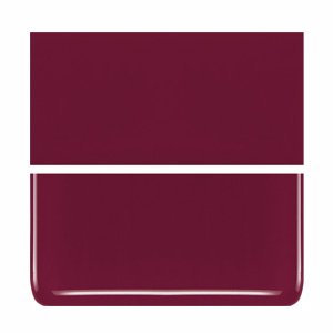 画像1: ブルズアイ 0224 ディープレッド【20cm角 3mm不透明】 (1)