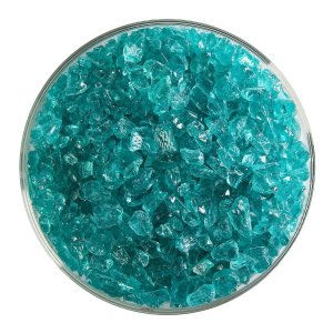 画像2: 【粗フリット50g】  1408 Light Aquamarine Blue (2)