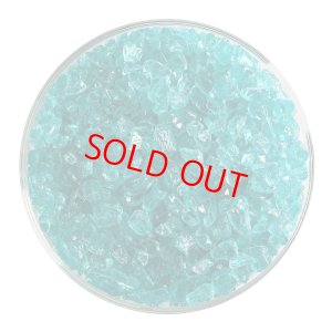 画像1: 【粗フリット50g】  1408 Light Aquamarine Blue (1)