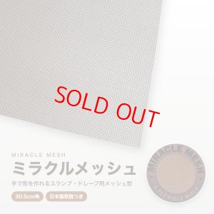 画像1: ミラクルメッシュ 30.5cm角｜手で形を作れるスランプ・ドレープ用メッシュ型 (1)